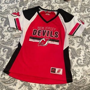 Women’s NJ devil fashion jersey size small